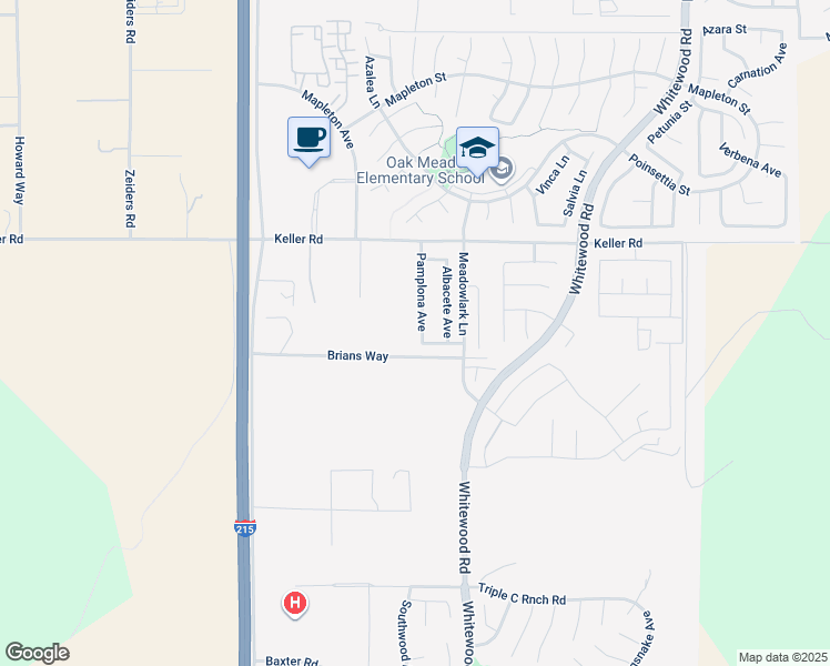 map of restaurants, bars, coffee shops, grocery stores, and more near 34147 Pamplona Avenue in Murrieta