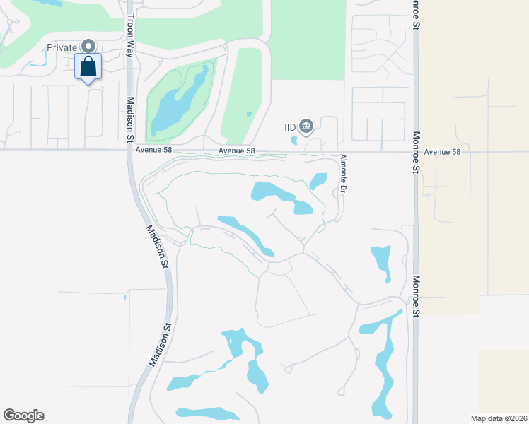 map of restaurants, bars, coffee shops, grocery stores, and more near 81445 Carboneras in La Quinta