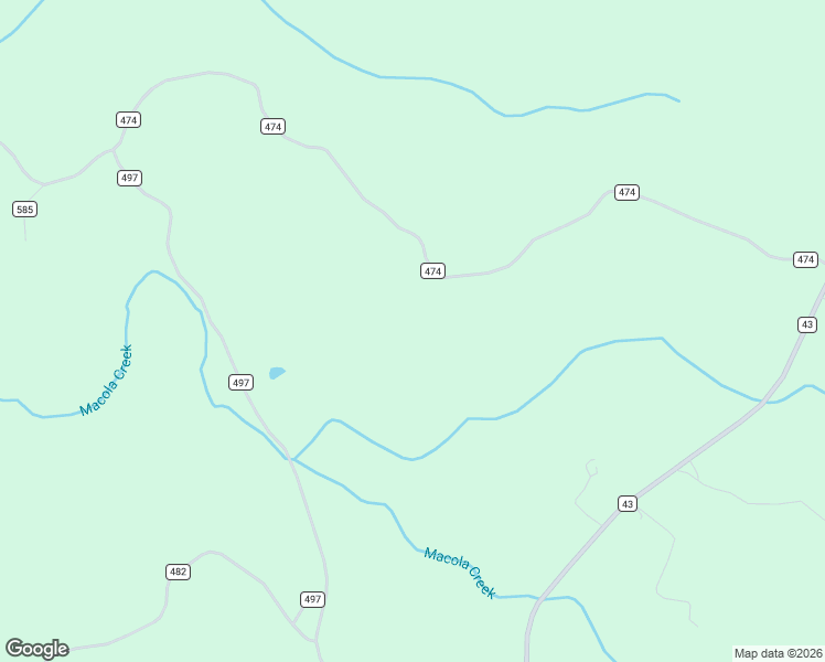 map of restaurants, bars, coffee shops, grocery stores, and more near 1870 County Road 474 in Heflin