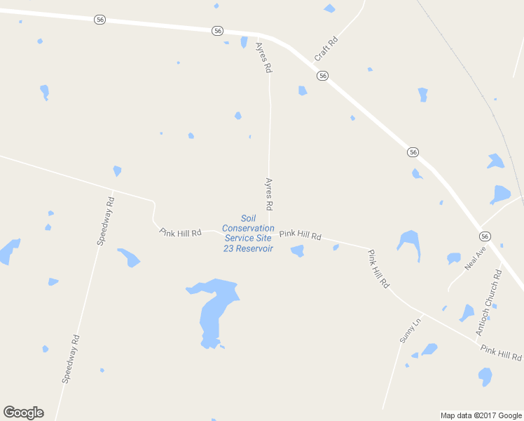 map of restaurants, bars, coffee shops, grocery stores, and more near 570 Ayres Road in Bells