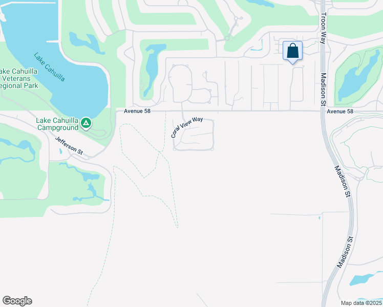 map of restaurants, bars, coffee shops, grocery stores, and more near 80367 Segovia View Way in La Quinta