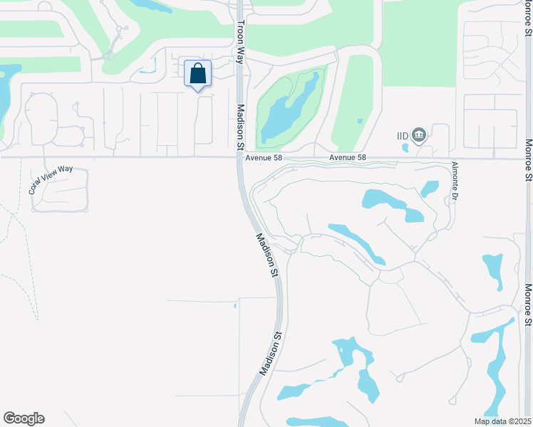 map of restaurants, bars, coffee shops, grocery stores, and more near 58520 Aracena in La Quinta