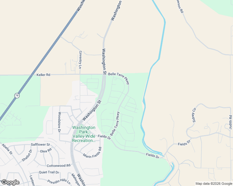 map of restaurants, bars, coffee shops, grocery stores, and more near 33051 Noir Avenue in French Valley