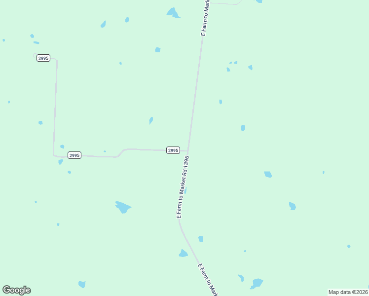 map of restaurants, bars, coffee shops, grocery stores, and more near 16909 Farm to Market Road 1396 in Honey Grove