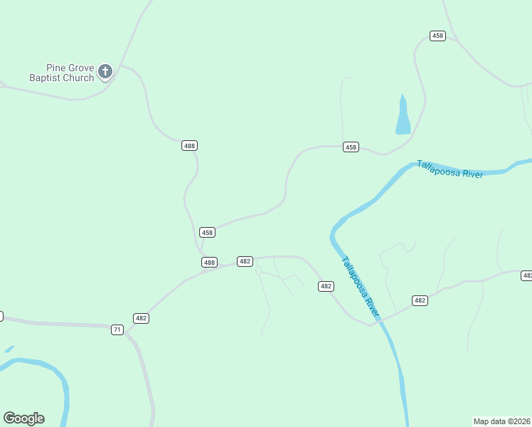 map of restaurants, bars, coffee shops, grocery stores, and more near in Heflin