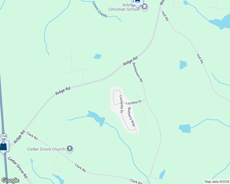 map of restaurants, bars, coffee shops, grocery stores, and more near 4837 Locherby Drive in Fairburn