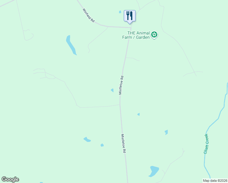 map of restaurants, bars, coffee shops, grocery stores, and more near 3538 Mistletoe Road in Appling