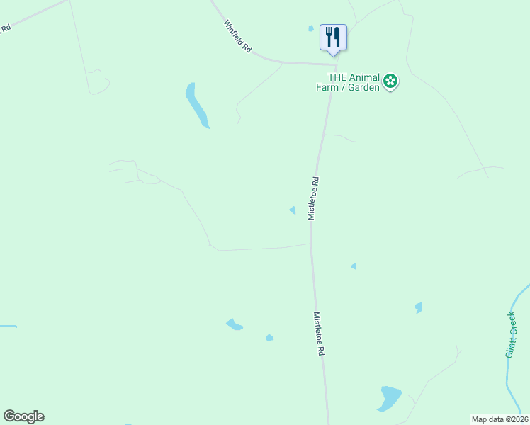 map of restaurants, bars, coffee shops, grocery stores, and more near 3494 Mistletoe Road in Appling