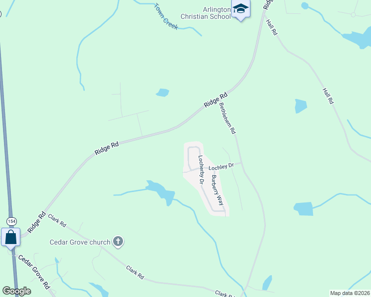 map of restaurants, bars, coffee shops, grocery stores, and more near 4828 Locherby Drive in Fairburn