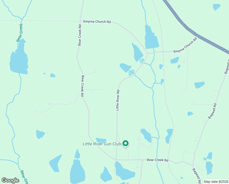 map of restaurants, bars, coffee shops, grocery stores, and more near 217 Little River Road in Carrollton