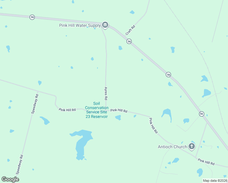 map of restaurants, bars, coffee shops, grocery stores, and more near 570 Ayres Road in Bells