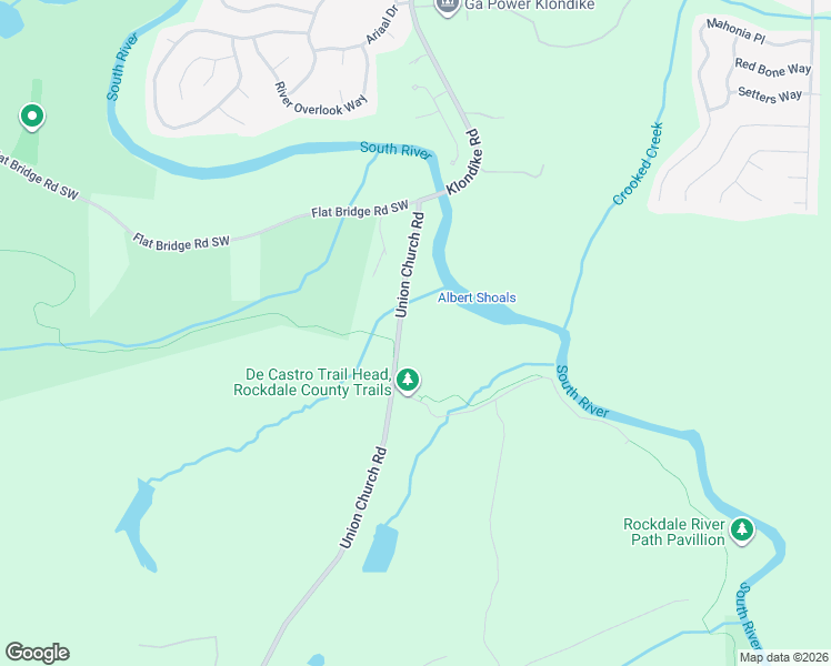 map of restaurants, bars, coffee shops, grocery stores, and more near 2512 Union Church Road in Stockbridge