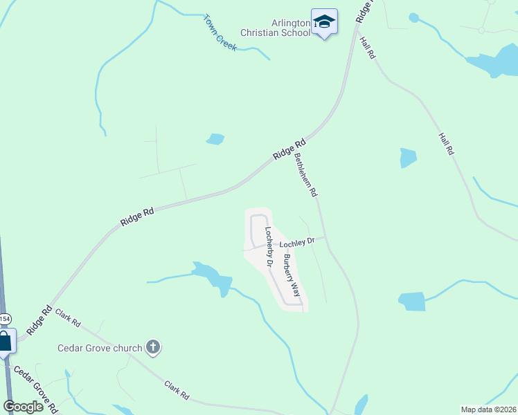 map of restaurants, bars, coffee shops, grocery stores, and more near 4844 Locherby Drive in Fairburn