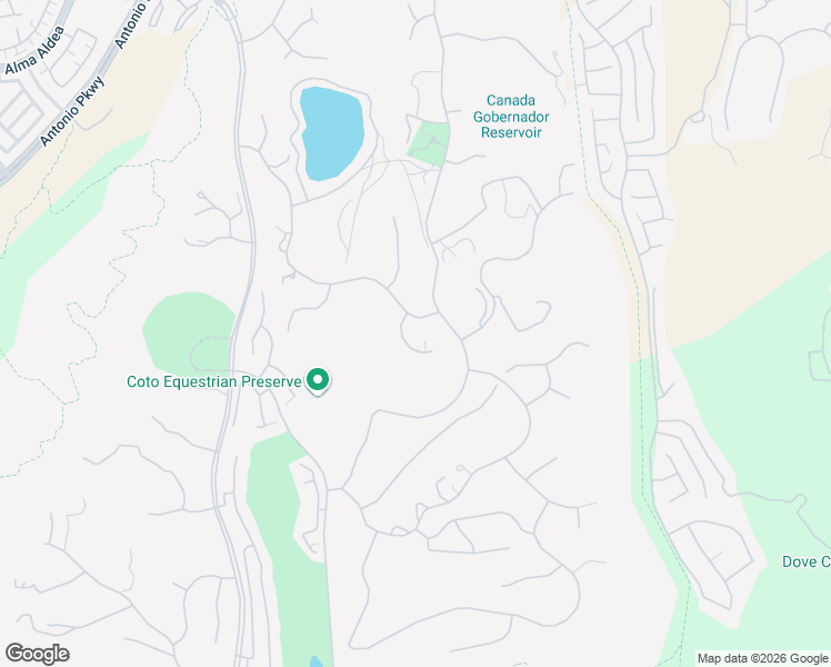 map of restaurants, bars, coffee shops, grocery stores, and more near 31632 Trigo Trail in Coto de Caza