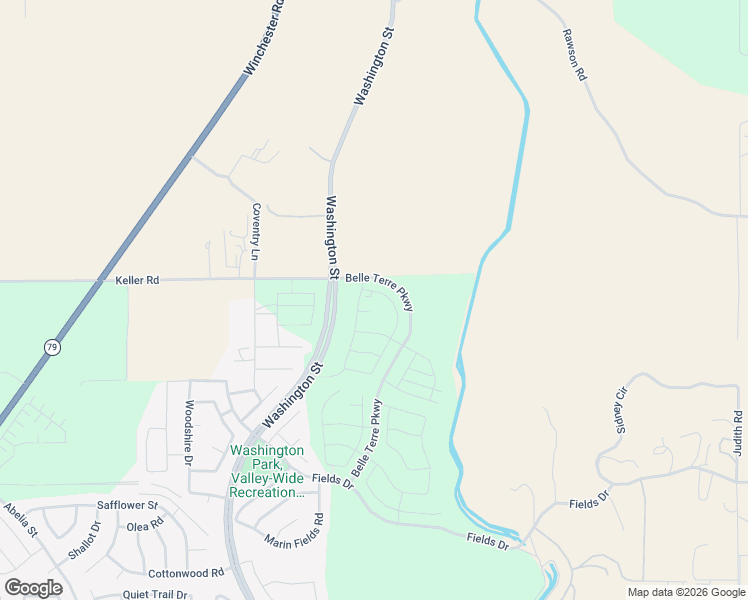 map of restaurants, bars, coffee shops, grocery stores, and more near 34053 Pink Place in French Valley