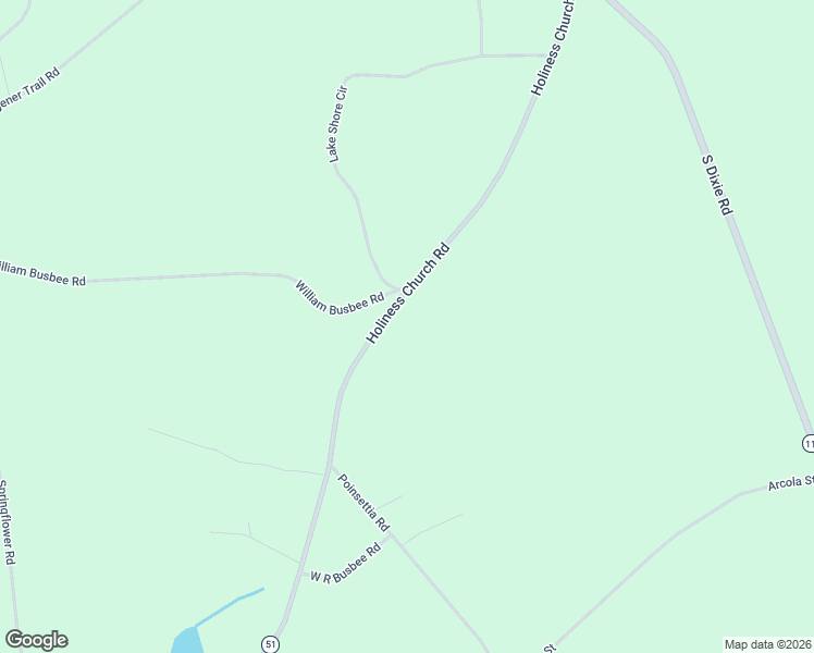 map of restaurants, bars, coffee shops, grocery stores, and more near 301 Holiness Church Road in Wagener