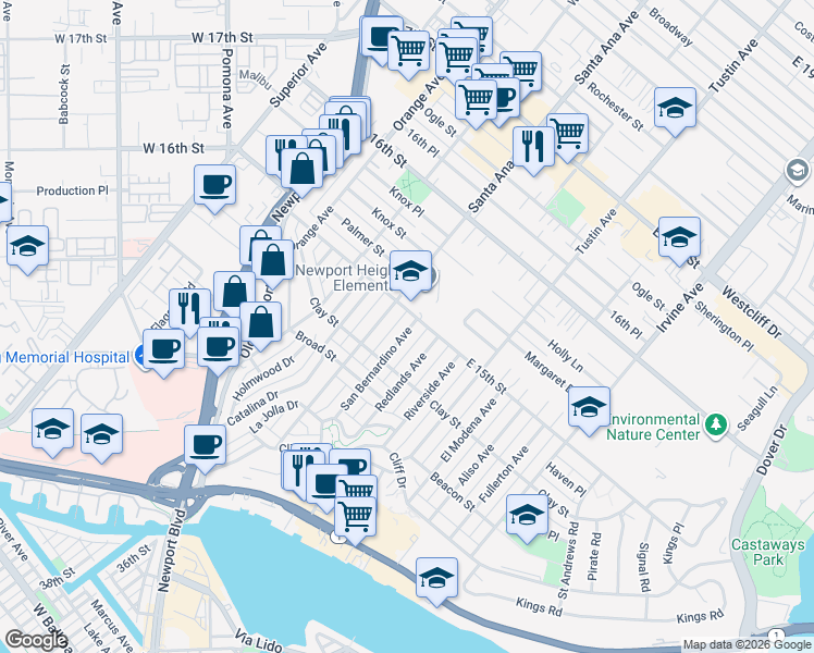 Walk Score Detail Map