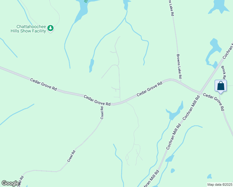 map of restaurants, bars, coffee shops, grocery stores, and more near 100 Nemoura Court in Fairburn