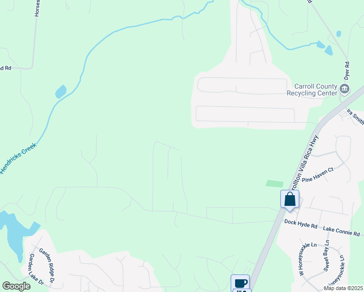 map of restaurants, bars, coffee shops, grocery stores, and more near 220 Jordan Lane in Carrollton