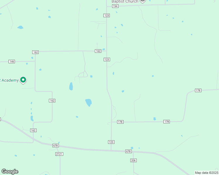 map of restaurants, bars, coffee shops, grocery stores, and more near 532 County Road 123 in Gainesville