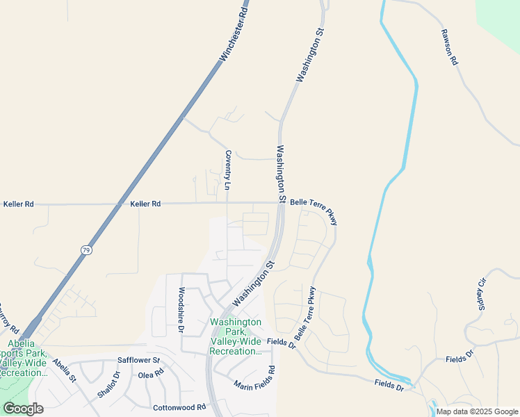 map of restaurants, bars, coffee shops, grocery stores, and more near 32985 Keller Road in Winchester