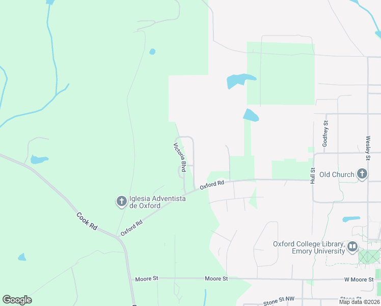 map of restaurants, bars, coffee shops, grocery stores, and more near 175 Victoria Boulevard in Oxford