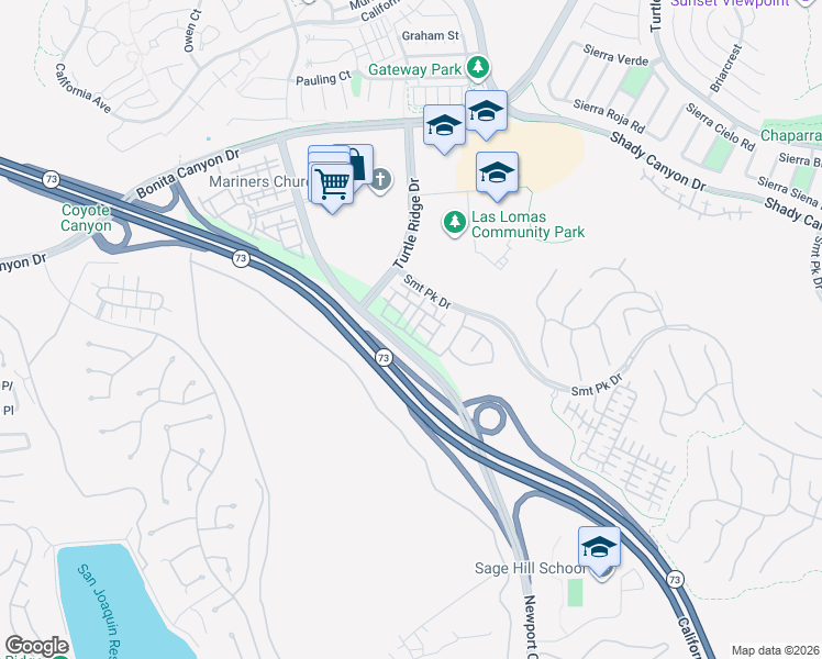 map of restaurants, bars, coffee shops, grocery stores, and more near 105 Jadestone in Irvine