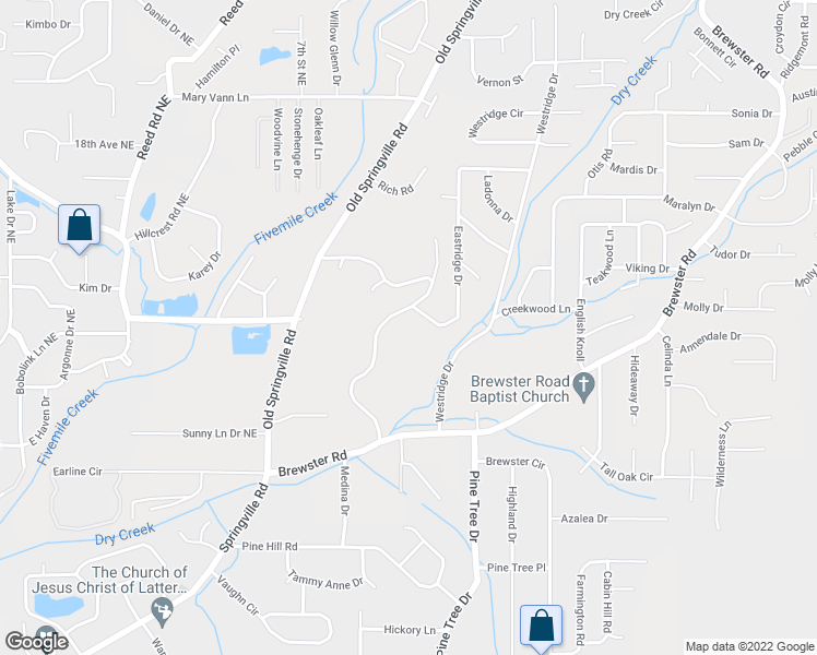 map of restaurants, bars, coffee shops, grocery stores, and more near 1661 Big Mountain Drive in Birmingham