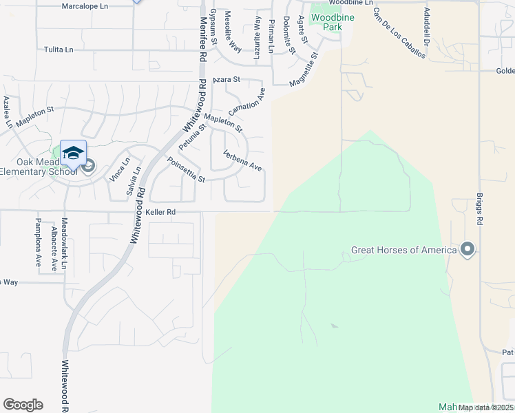 map of restaurants, bars, coffee shops, grocery stores, and more near 29225 Hydrangea Street in Murrieta