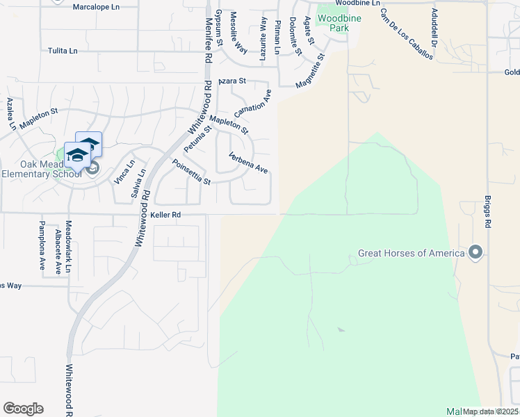 map of restaurants, bars, coffee shops, grocery stores, and more near 29213 Hydrangea Street in Murrieta