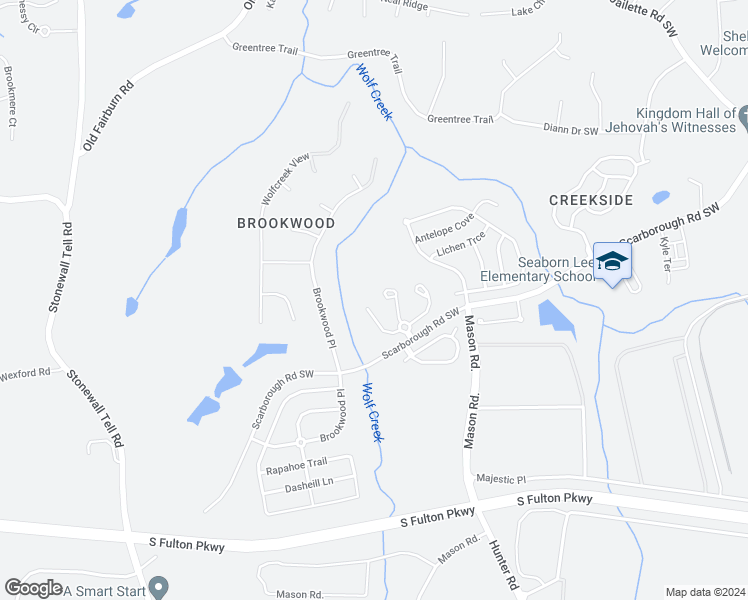 map of restaurants, bars, coffee shops, grocery stores, and more near 480 Inkberry Drive in Atlanta