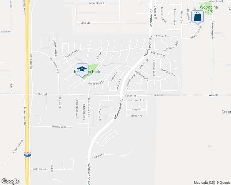 map of restaurants, bars, coffee shops, grocery stores, and more near 33812 Salvia Lane in Murrieta
