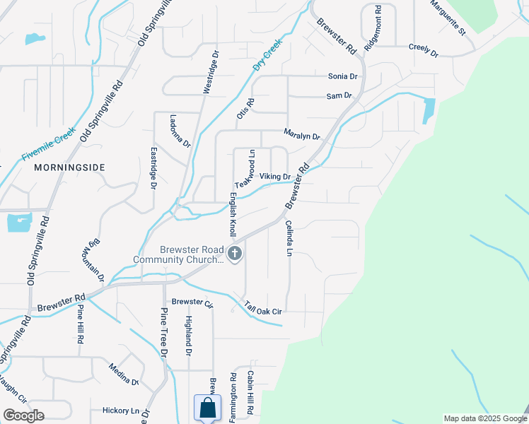 map of restaurants, bars, coffee shops, grocery stores, and more near 1729 Timbercrest Circle in Birmingham