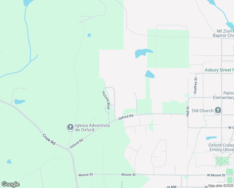 map of restaurants, bars, coffee shops, grocery stores, and more near 190 Victoria Boulevard in Oxford