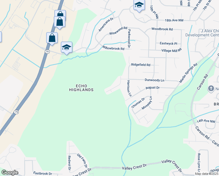 map of restaurants, bars, coffee shops, grocery stores, and more near 925 Old Oak Trce in Birmingham