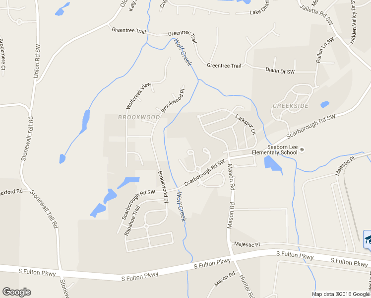 map of restaurants, bars, coffee shops, grocery stores, and more near 505 Inkberry Drive in Atlanta