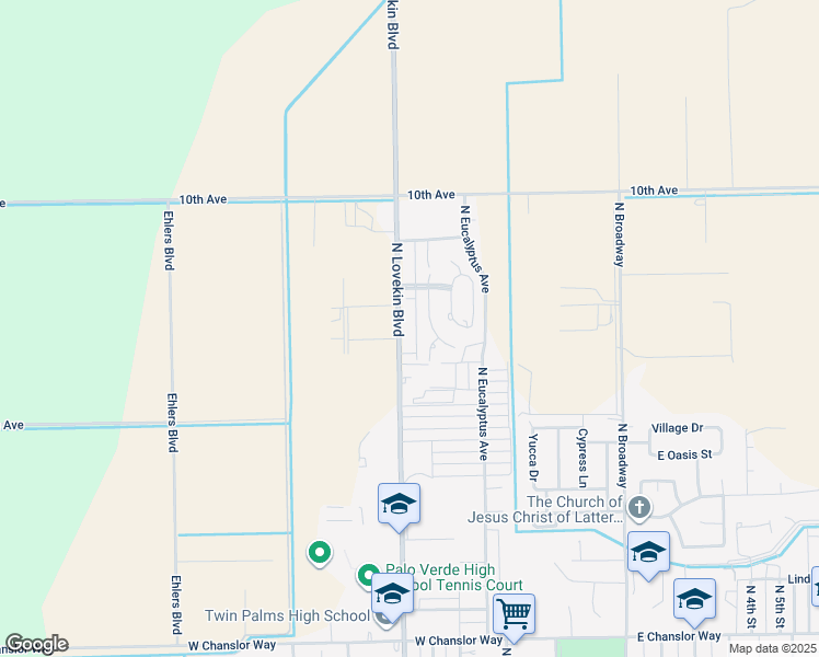 map of restaurants, bars, coffee shops, grocery stores, and more near in Blythe