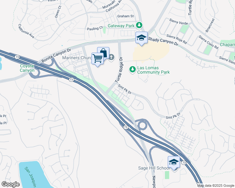 map of restaurants, bars, coffee shops, grocery stores, and more near 142 Coral Rose in Irvine