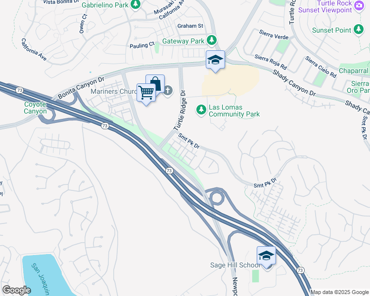 map of restaurants, bars, coffee shops, grocery stores, and more near Coral Rose & Jadestone in Irvine