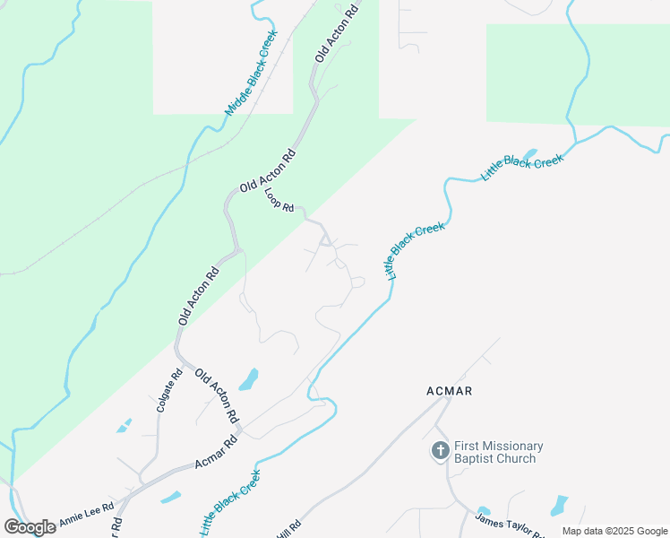 map of restaurants, bars, coffee shops, grocery stores, and more near 1839 Loop Road in Moody