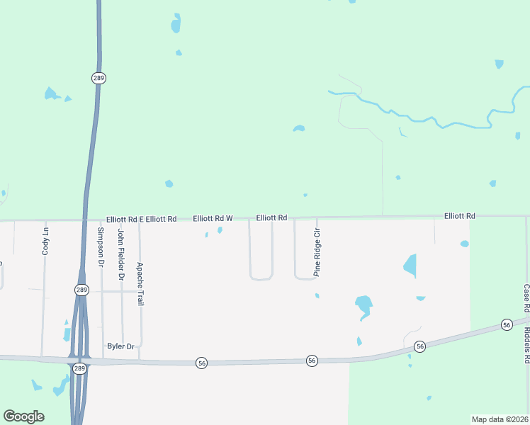 map of restaurants, bars, coffee shops, grocery stores, and more near 1300 Elliott Road in Sherman