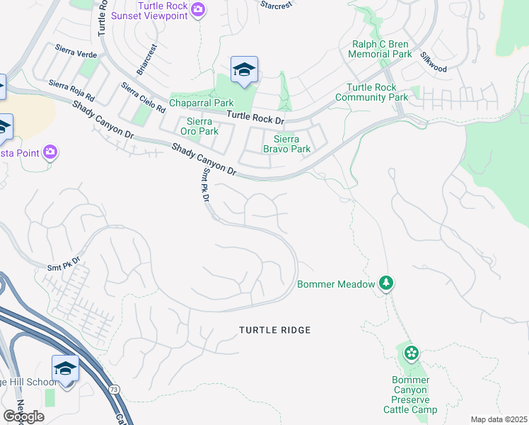 map of restaurants, bars, coffee shops, grocery stores, and more near 31 Sweet Bay in Irvine
