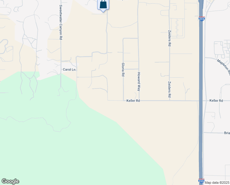 map of restaurants, bars, coffee shops, grocery stores, and more near 33981 Gloria Road in Menifee