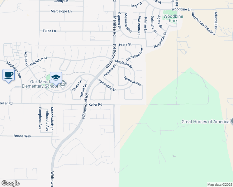 map of restaurants, bars, coffee shops, grocery stores, and more near 33925 Wintergreen Place in Murrieta