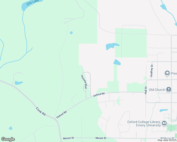 map of restaurants, bars, coffee shops, grocery stores, and more near 260 Victoria Boulevard in Oxford