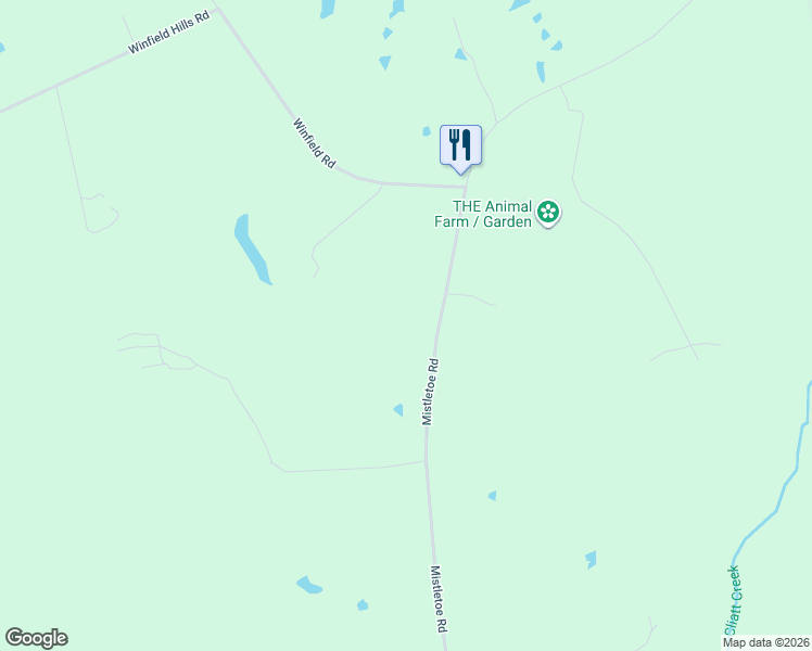 map of restaurants, bars, coffee shops, grocery stores, and more near 3498 Mistletoe Road in Appling