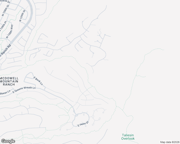 map of restaurants, bars, coffee shops, grocery stores, and more near 15721 North 115th Way in Scottsdale