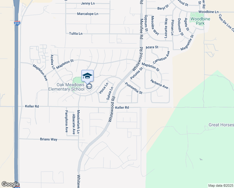 map of restaurants, bars, coffee shops, grocery stores, and more near 28739 Lavatera Avenue in Murrieta