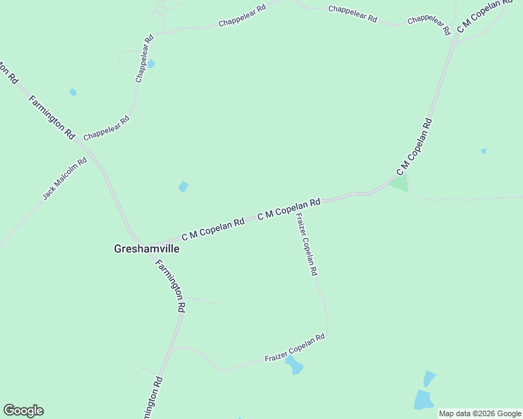 map of restaurants, bars, coffee shops, grocery stores, and more near 1260 C M Copelan Road in Madison