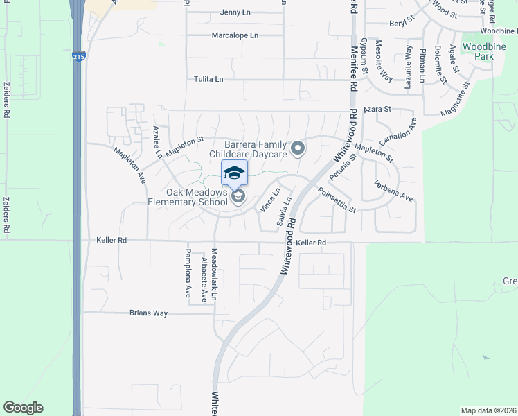 map of restaurants, bars, coffee shops, grocery stores, and more near 33892 Salvia Lane in Murrieta
